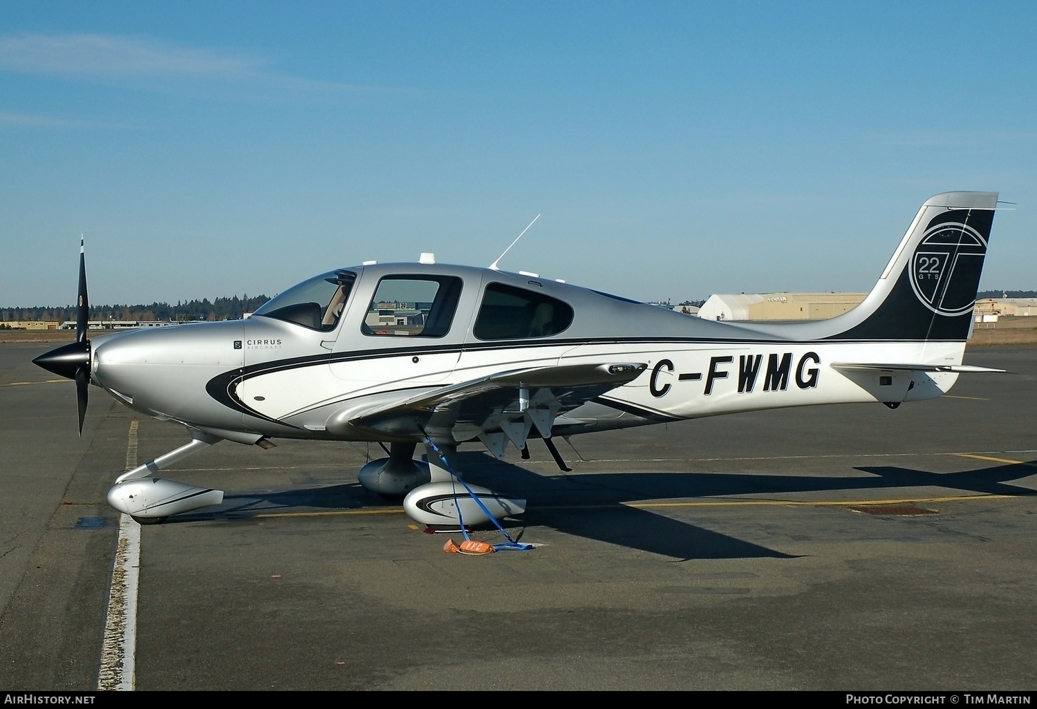 Aircraft Photo of C-FWMG | Cirrus SR-22T G5-GTS | AirHistory.net #218002