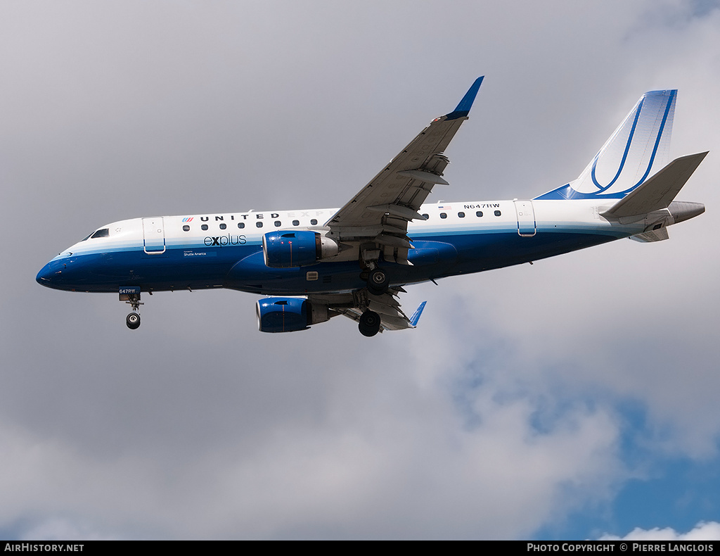 Aircraft Photo of N647RW | Embraer 170SE (ERJ-170-100SE) | United Express | AirHistory.net #218008