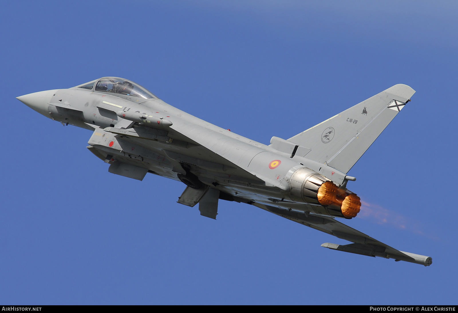 Aircraft Photo of C16-28 | Eurofighter EF-2000 Typhoon S | Spain - Air Force | AirHistory.net #218010