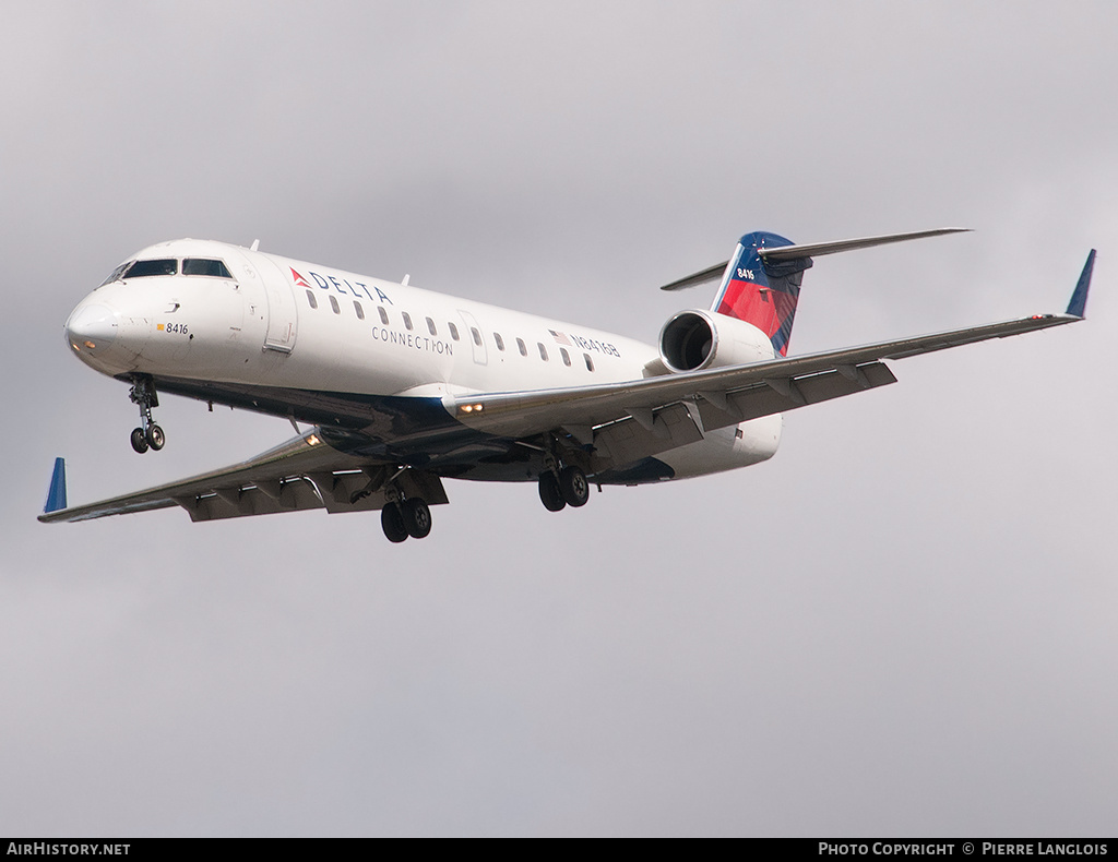 Aircraft Photo of N8416B | Bombardier CRJ-200LR (CL-600-2B19) | Delta Connection | AirHistory.net #218021