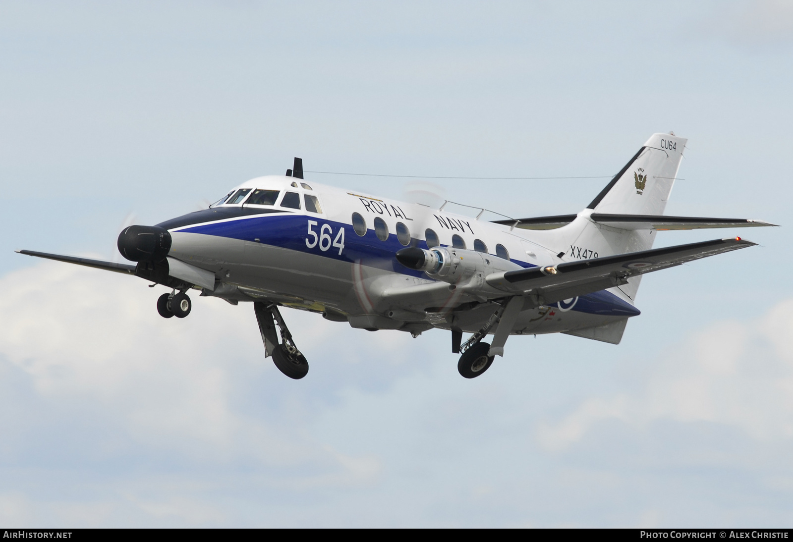 Aircraft Photo of XX478 | Scottish Aviation HP-137 Jetstream T2 | UK - Navy | AirHistory.net #218024