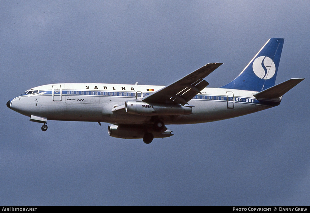 Aircraft Photo of OO-SDP | Boeing 737-229C/Adv | Sabena | AirHistory.net #218041