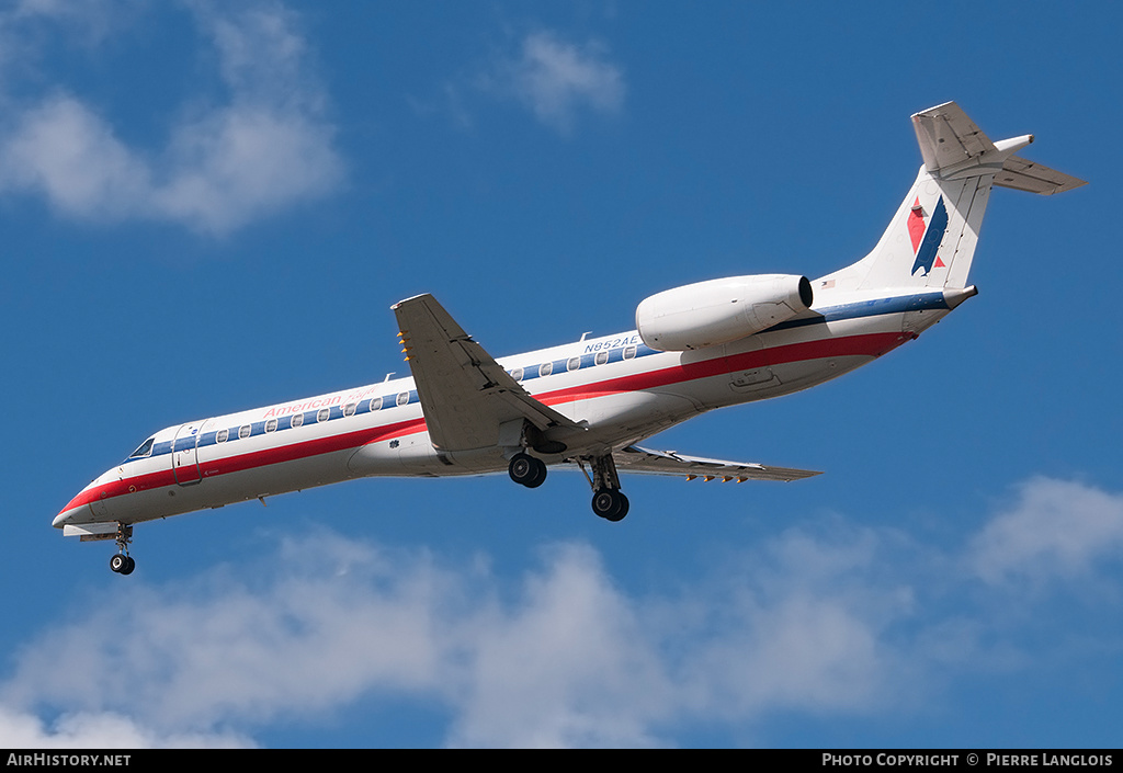 Aircraft Photo of N852AE | Embraer ERJ-140LR (EMB-135KL) | American Eagle | AirHistory.net #218050