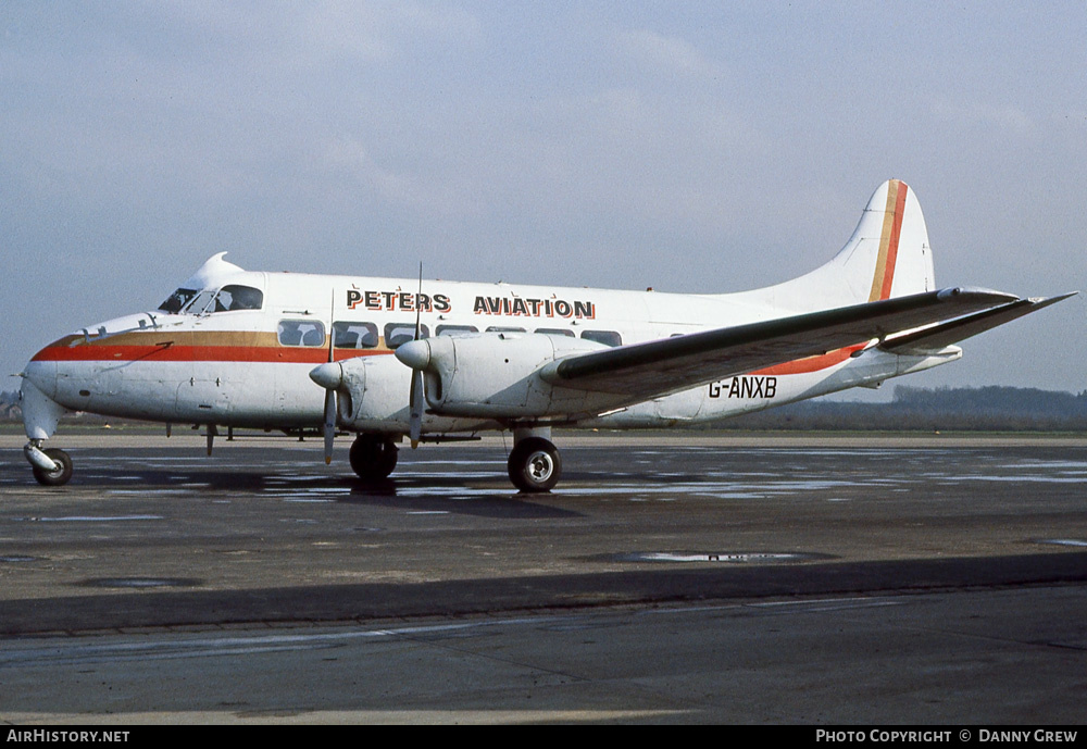 Aircraft Photo of G-ANXB | De Havilland D.H. 114 Heron 1B | Peters Aviation | AirHistory.net #218057