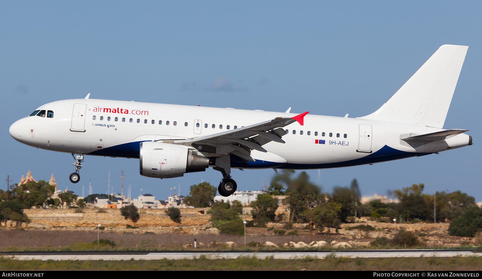 Aircraft Photo of 9H-AEJ | Airbus A319-111 | Air Malta | AirHistory.net #218065