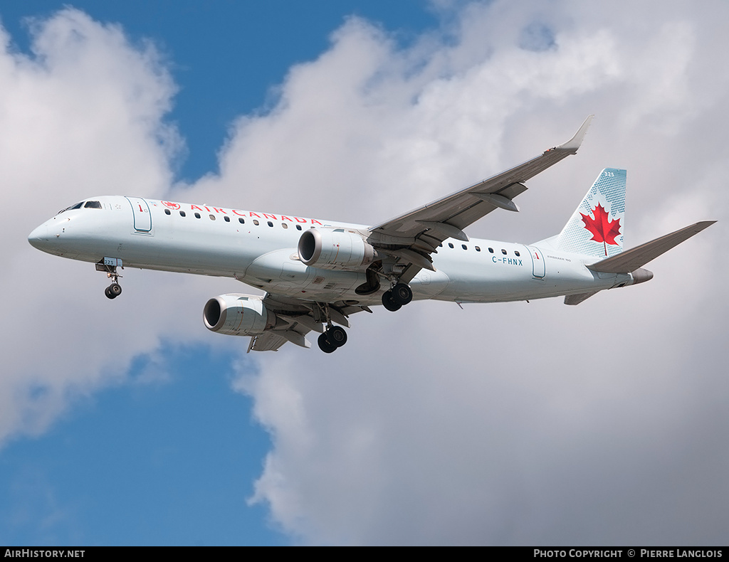 Aircraft Photo of C-FHNX | Embraer 190AR (ERJ-190-100IGW) | Air Canada | AirHistory.net #218071
