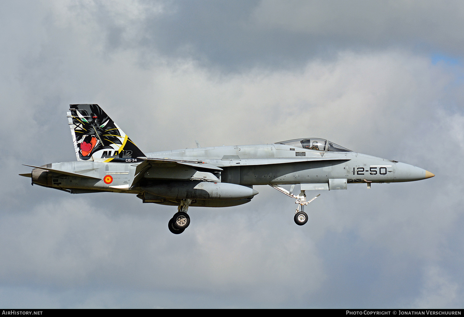 Aircraft Photo of C15-34 | McDonnell Douglas EF-18M Hornet | Spain - Air Force | AirHistory.net #218079