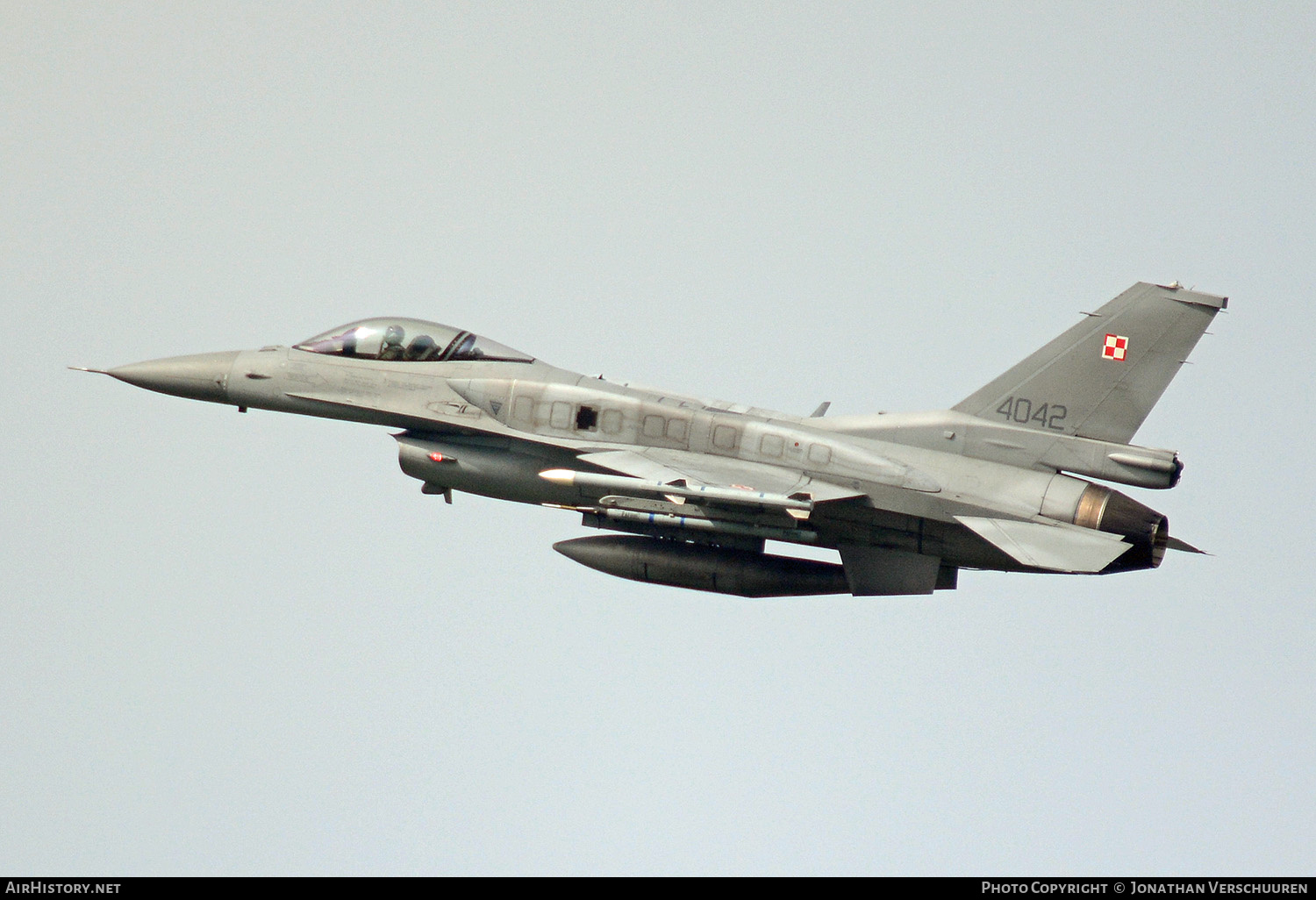 Aircraft Photo of 4042 | Lockheed Martin F-16C Fighting Falcon | Poland - Air Force | AirHistory.net #218081