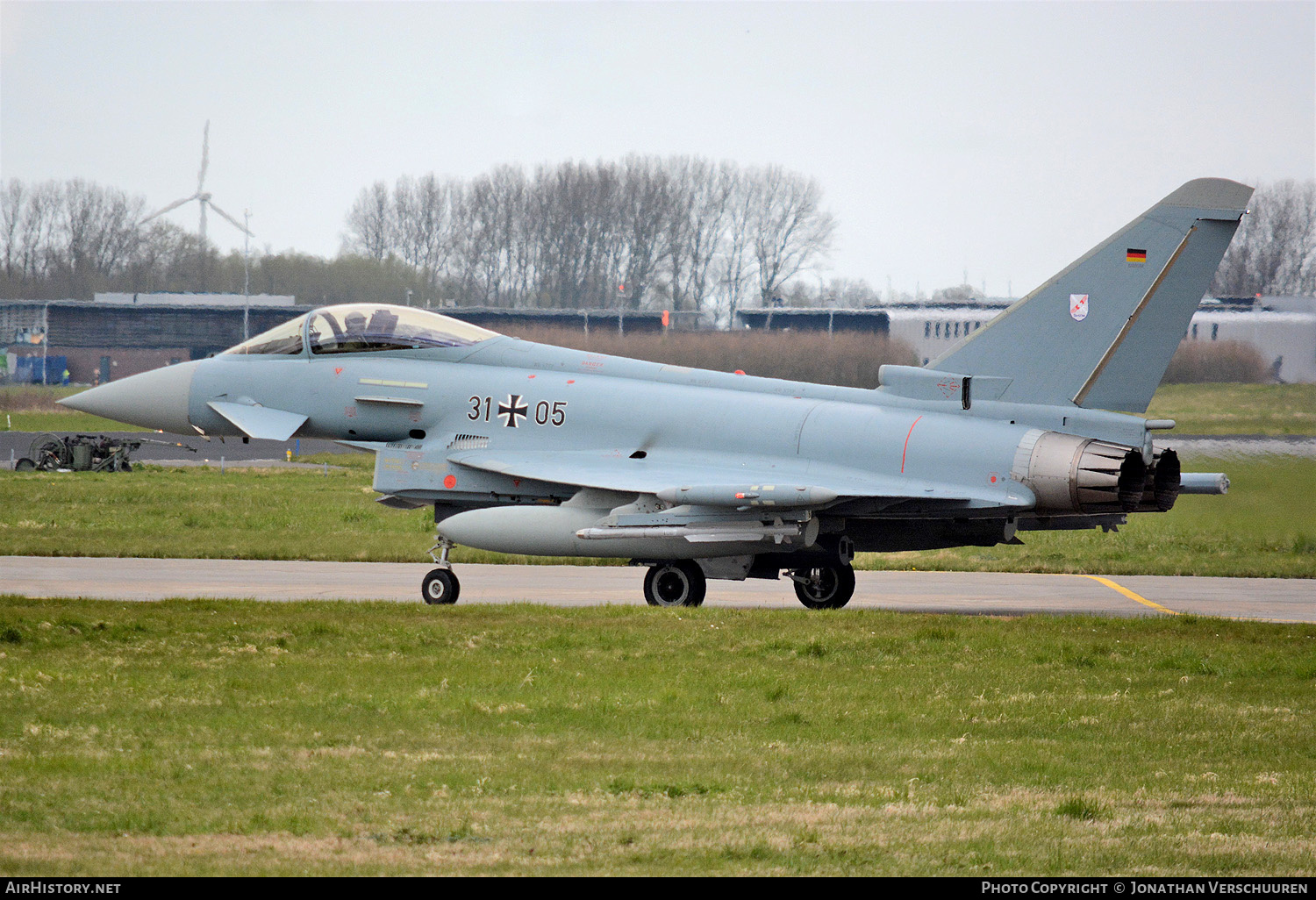 Aircraft Photo of 3105 | Eurofighter EF-2000 Typhoon S | Germany - Air Force | AirHistory.net #218089