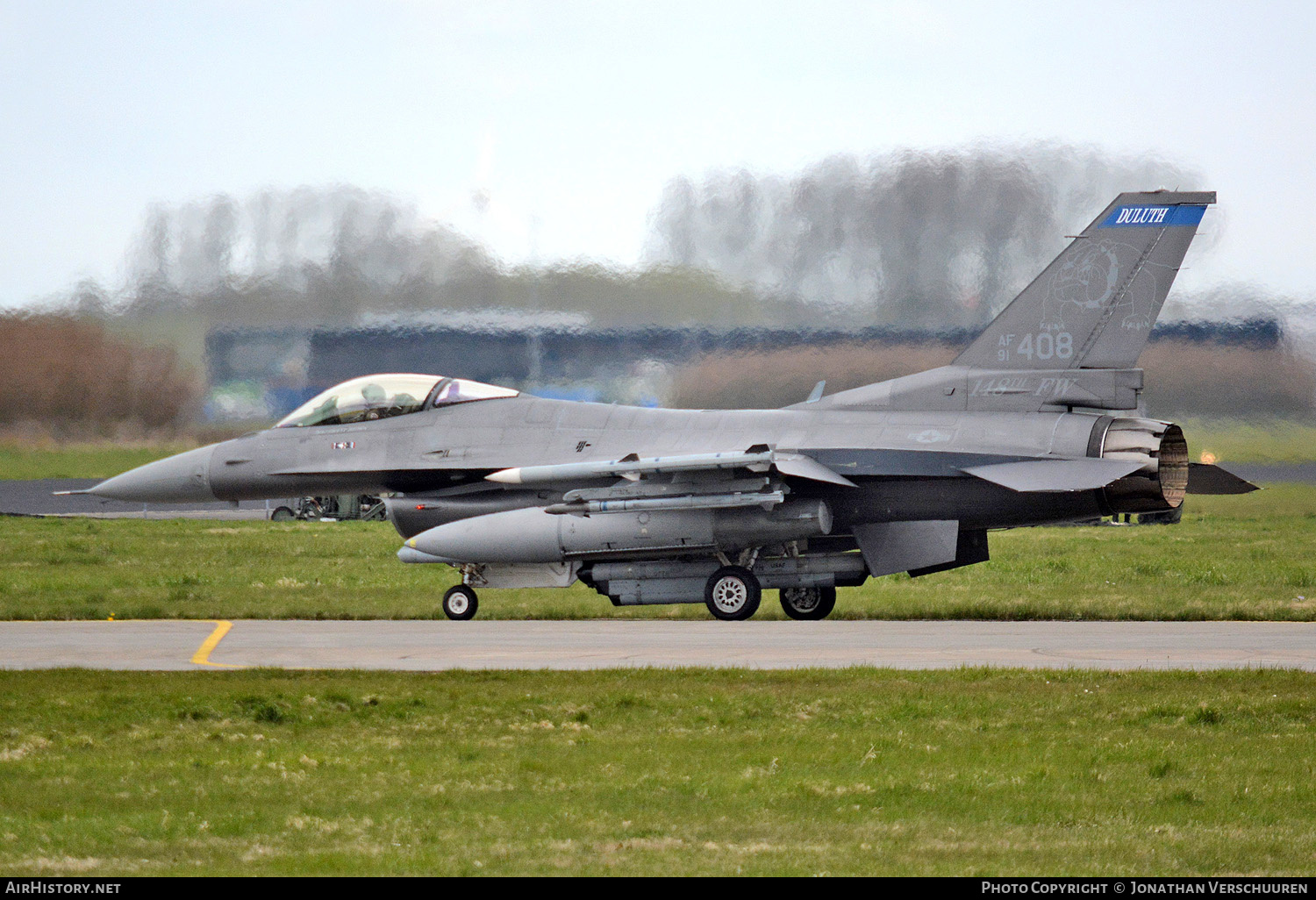 Aircraft Photo of 91-0408 / AF91-408 | General Dynamics F-16CM Fighting Falcon | USA - Air Force | AirHistory.net #218095