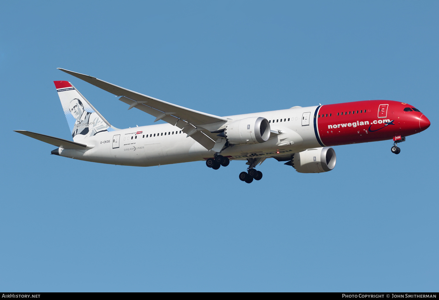 Aircraft Photo of G-CKOG | Boeing 787-9 Dreamliner | Norwegian | AirHistory.net #218109