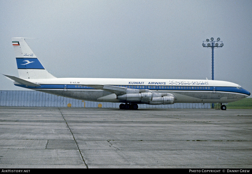 Aircraft Photo of G-AZJM | Boeing 707-324C | Kuwait Airways | AirHistory.net #218123