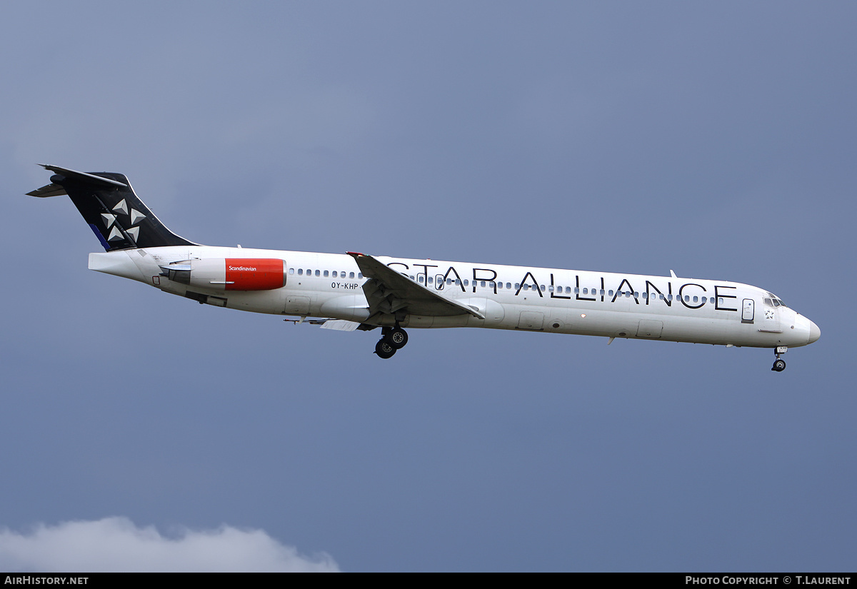 Aircraft Photo of OY-KHP | McDonnell Douglas MD-81 (DC-9-81) | Scandinavian Airlines - SAS | AirHistory.net #218149