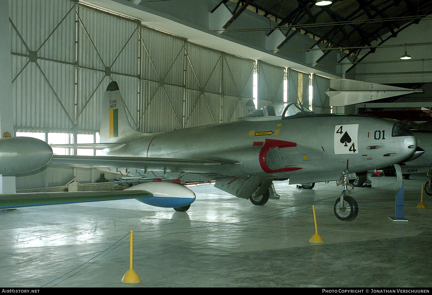 Aircraft Photo of 4201 | Lockheed F-80C Shooting Star | Brazil - Air Force | AirHistory.net #218154