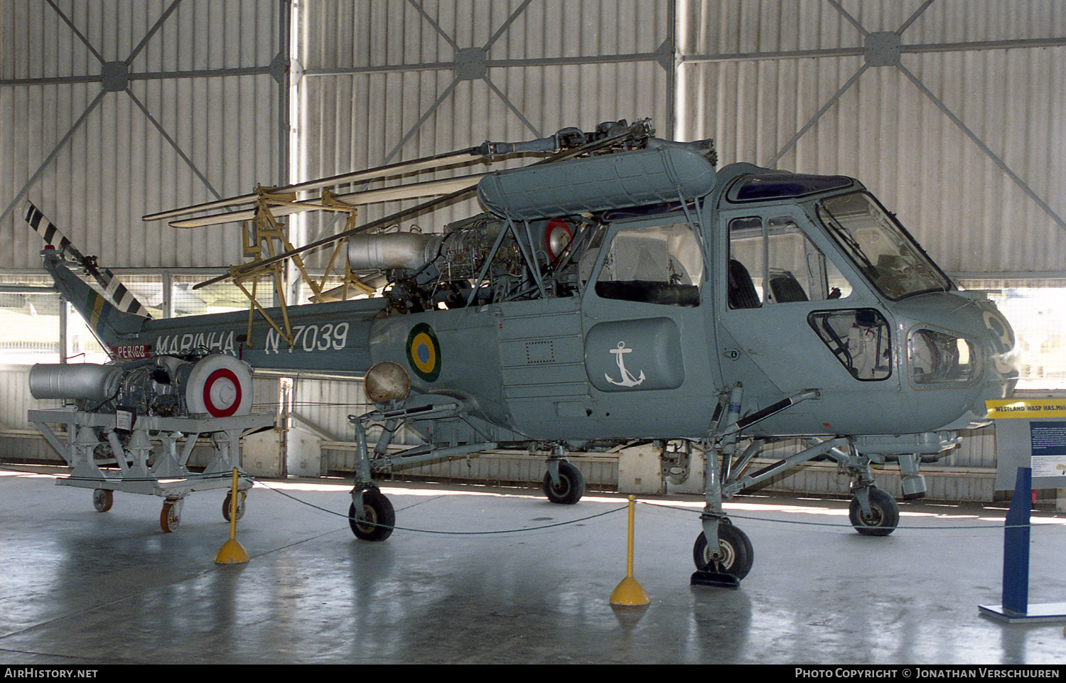 Aircraft Photo of N-7039 | Westland UH-2A (Wasp HAS1) | Brazil - Navy | AirHistory.net #218156