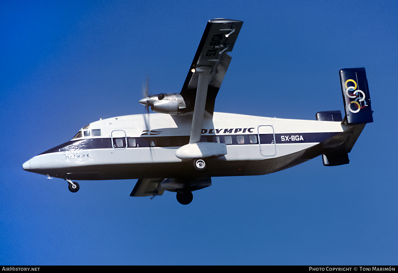 Aircraft Photo of SX-BGA | Short 330-100 | Olympic | AirHistory.net #218163