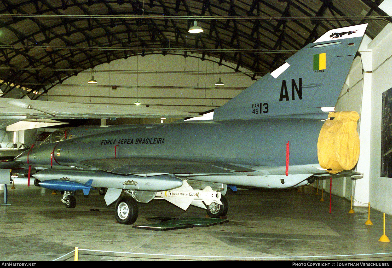 Aircraft Photo of 4913 / FAB49-13 | Dassault F-103E | Brazil - Air Force | AirHistory.net #218173