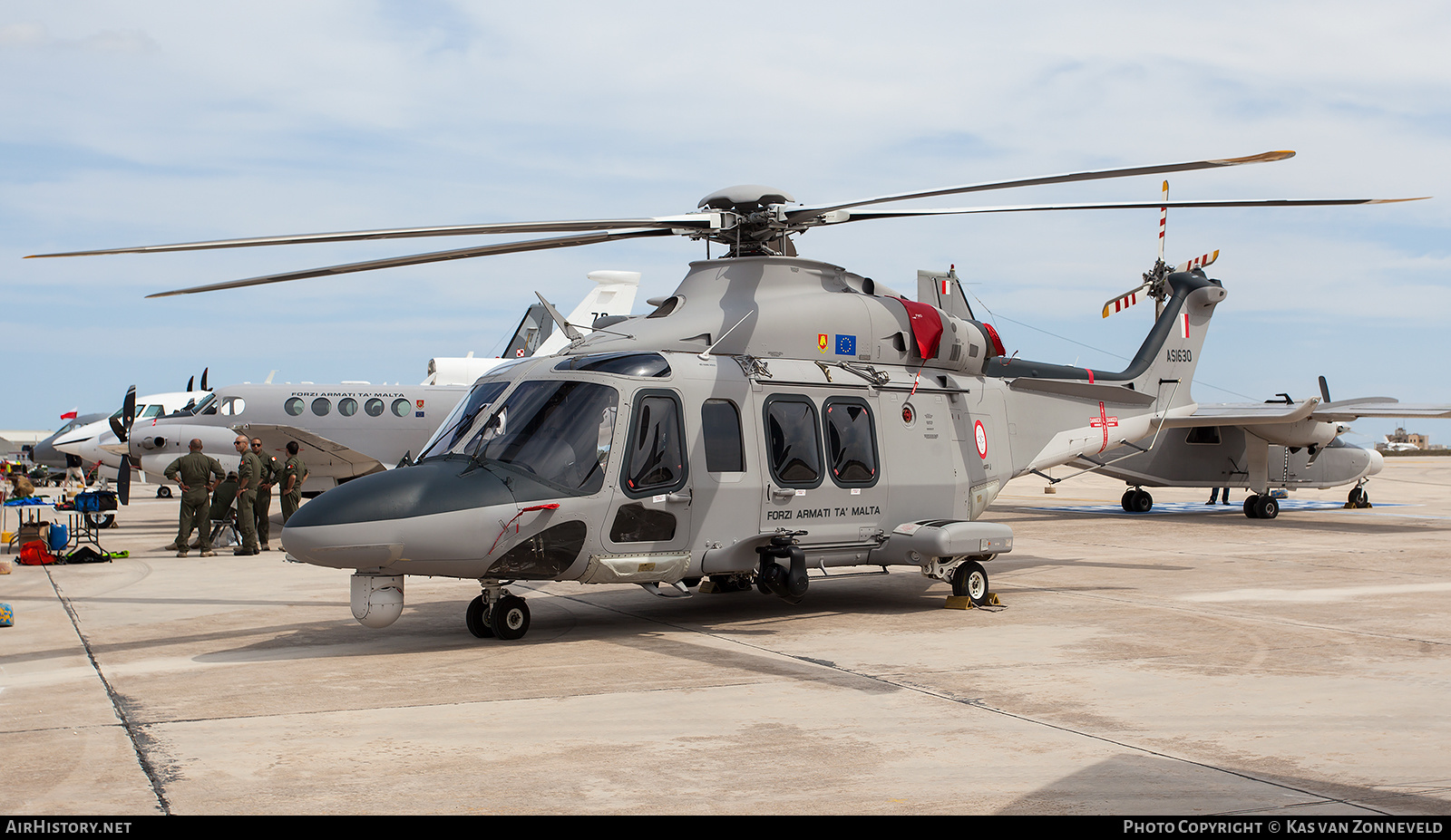 Aircraft Photo of AS1630 | AgustaWestland AW-139 | Malta - Air Force | AirHistory.net #218174