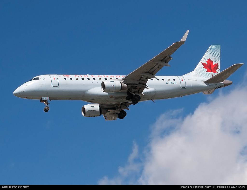 Aircraft Photo of C-FEJB | Embraer 175LR (ERJ-170-200LR) | Air Canada | AirHistory.net #218186