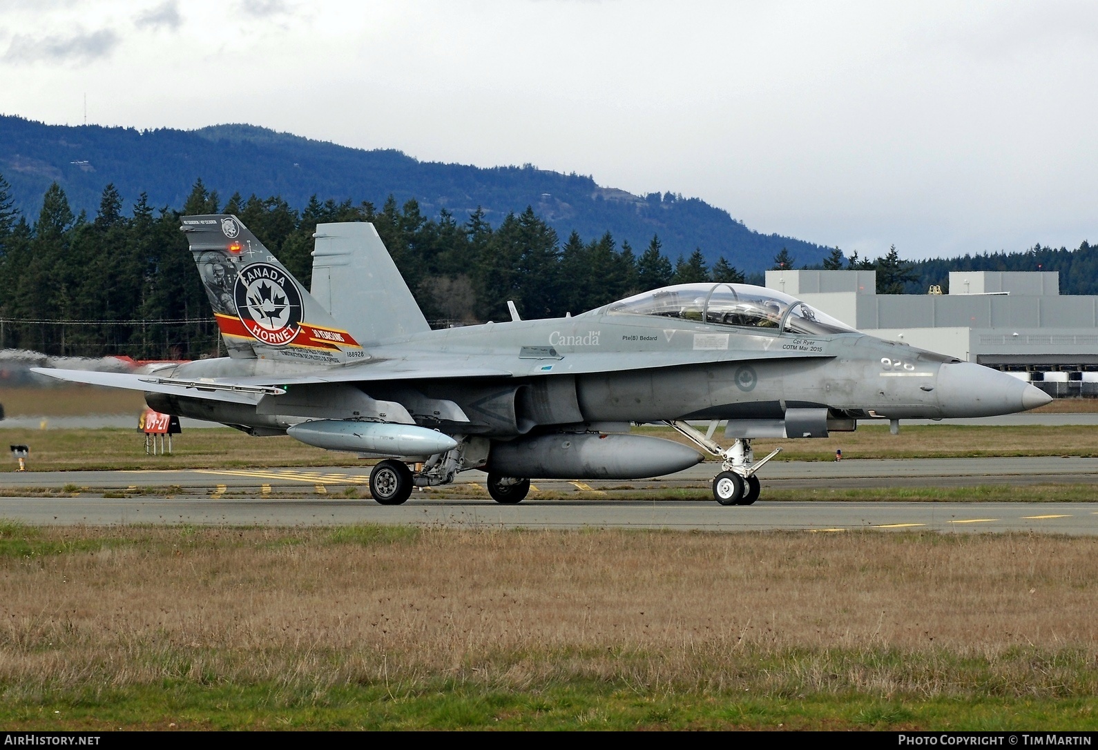 Aircraft Photo of 188928 | McDonnell Douglas CF-188B Hornet | Canada - Air Force | AirHistory.net #218200