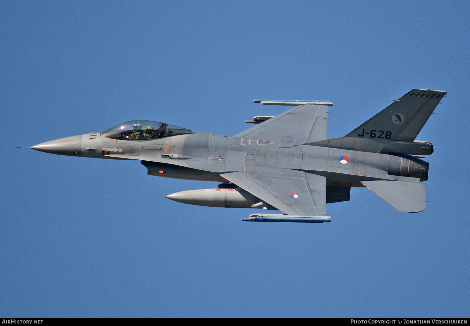 Aircraft Photo of J-628 | General Dynamics F-16AM Fighting Falcon | Netherlands - Air Force | AirHistory.net #218215