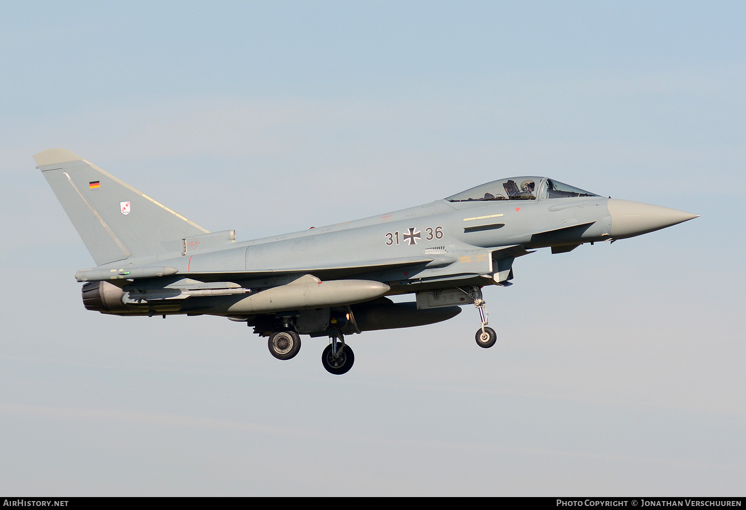 Aircraft Photo of 3136 | Eurofighter EF-2000 Typhoon S | Germany - Air Force | AirHistory.net #218231