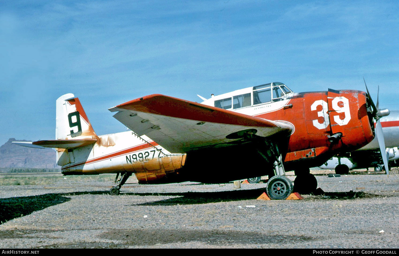 Aircraft Photo of N9927Z | Grumman TBM-3/AT Avenger | AirHistory.net #218237