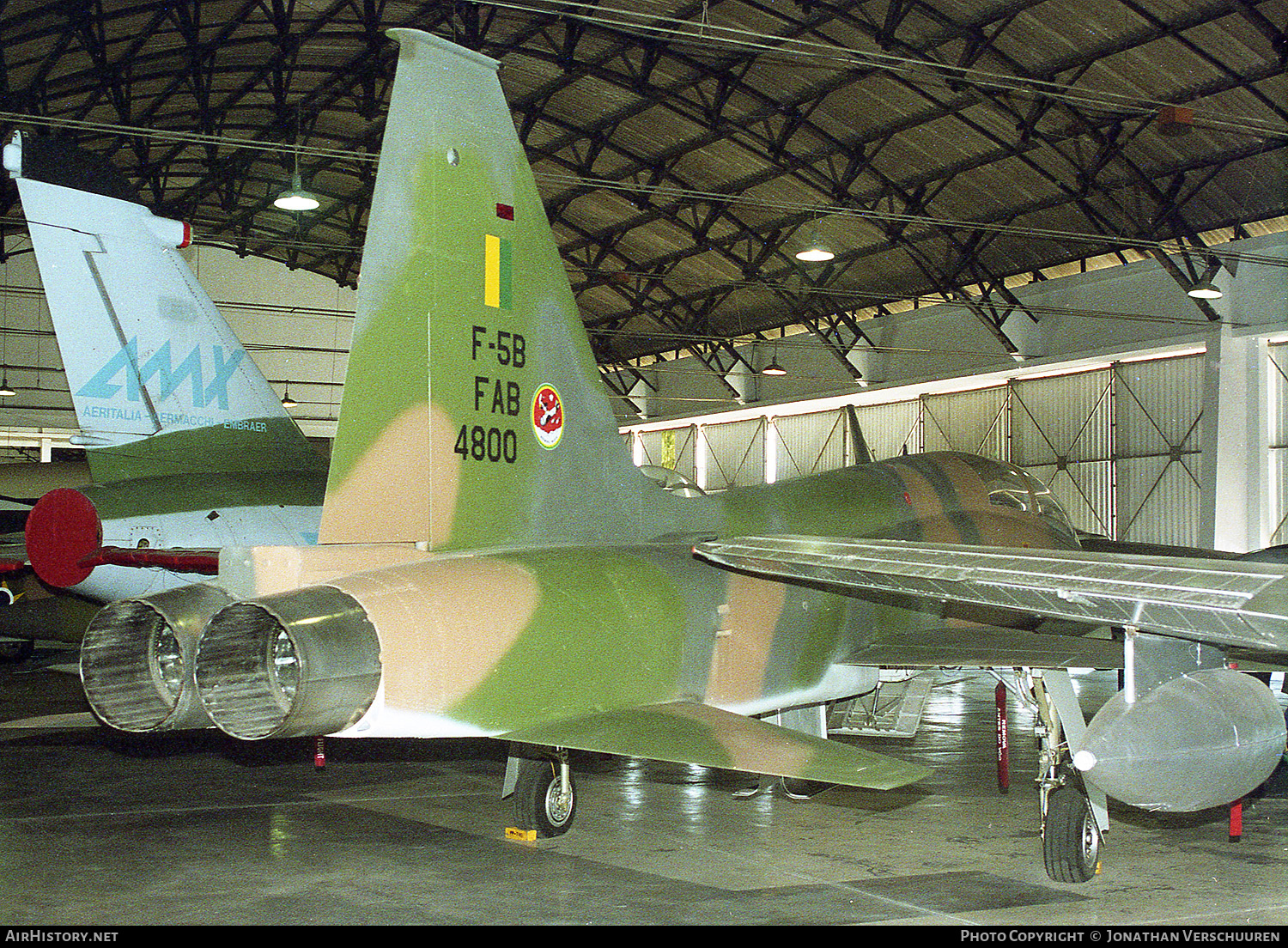 Aircraft Photo of 4800 | Northrop F-5B Freedom Fighter | Brazil - Air Force | AirHistory.net #218243