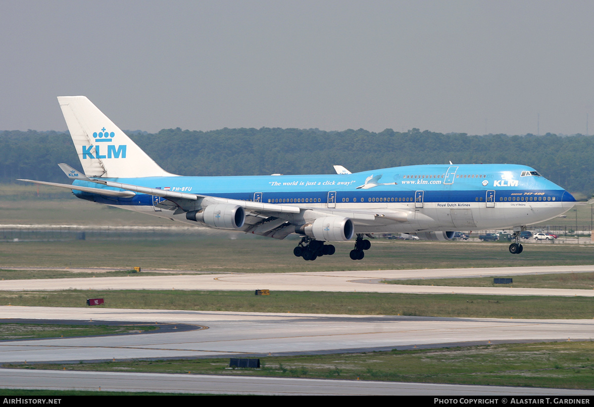 Aircraft Photo of PH-BFU | Boeing 747-406M | KLM - Royal Dutch Airlines | AirHistory.net #218262