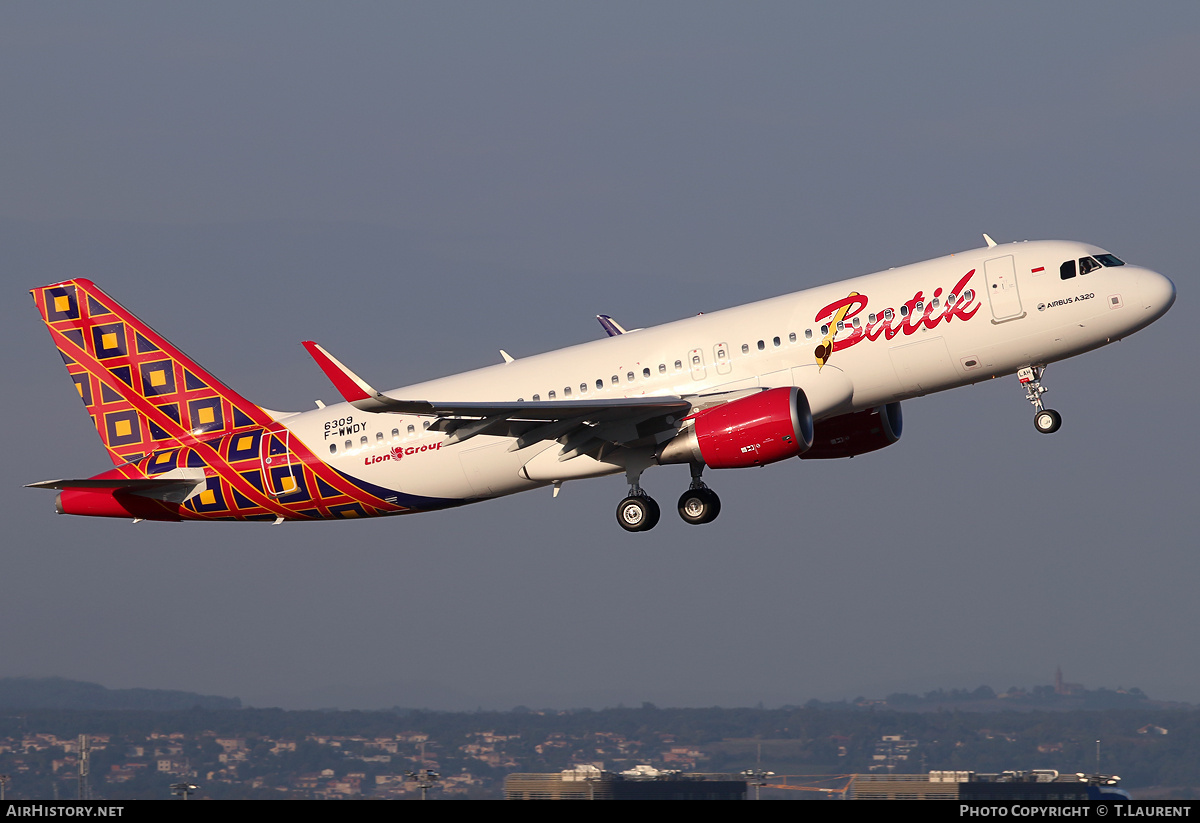 Aircraft Photo of F-WWDY | Airbus A320-214 | Batik Air | AirHistory.net #218272