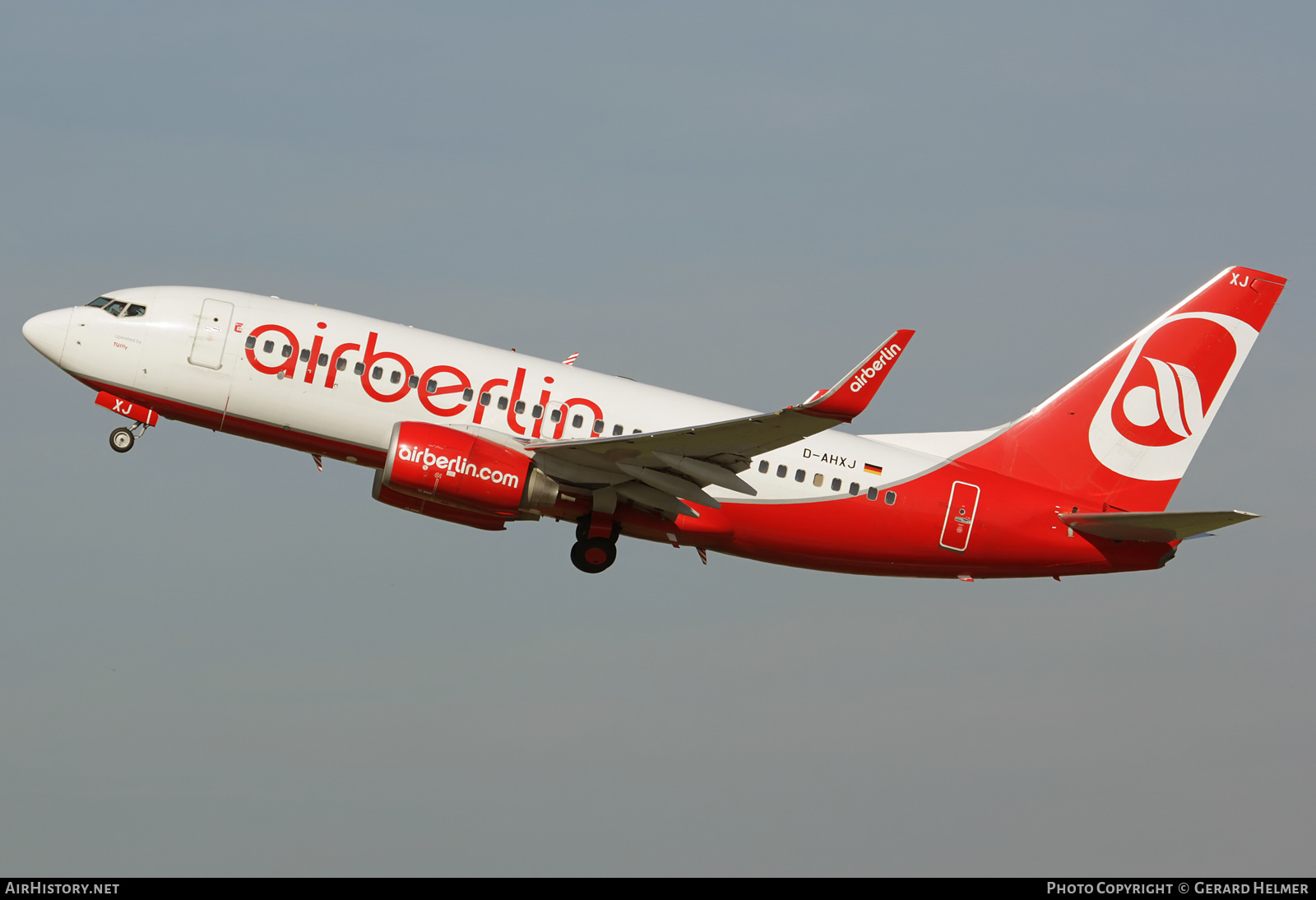 Aircraft Photo of D-AHXJ | Boeing 737-7K5 | Air Berlin | AirHistory.net #218285