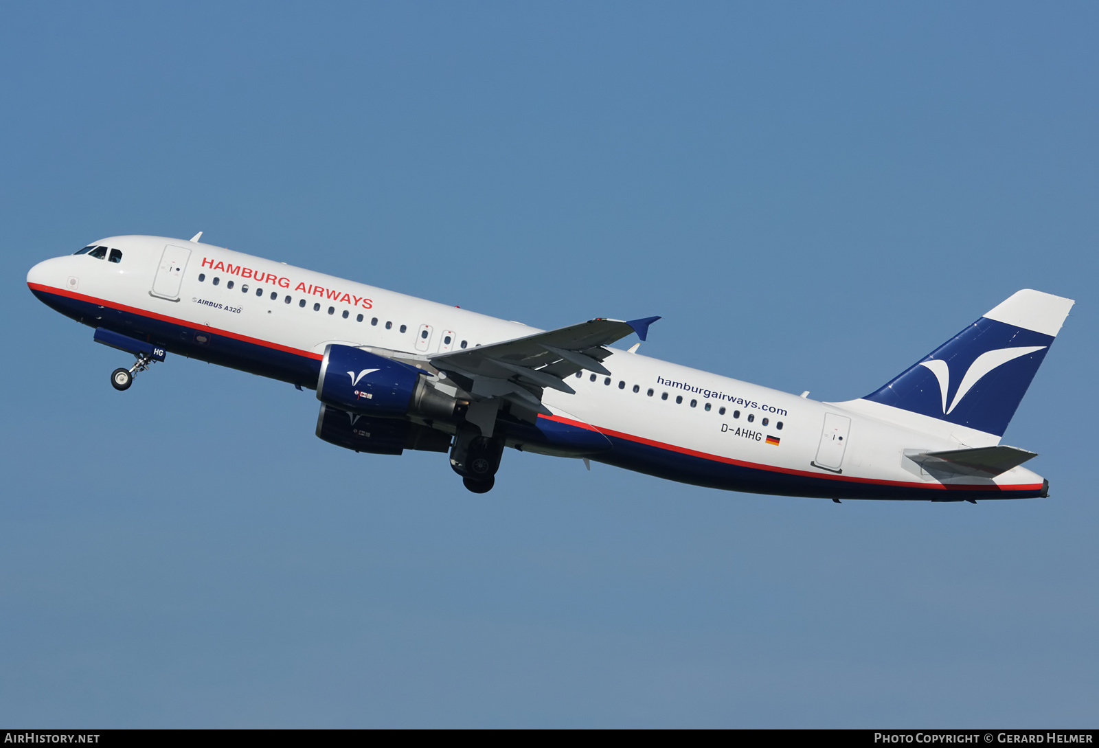Aircraft Photo of D-AHHG | Airbus A320-214 | Hamburg Airways | AirHistory.net #218287