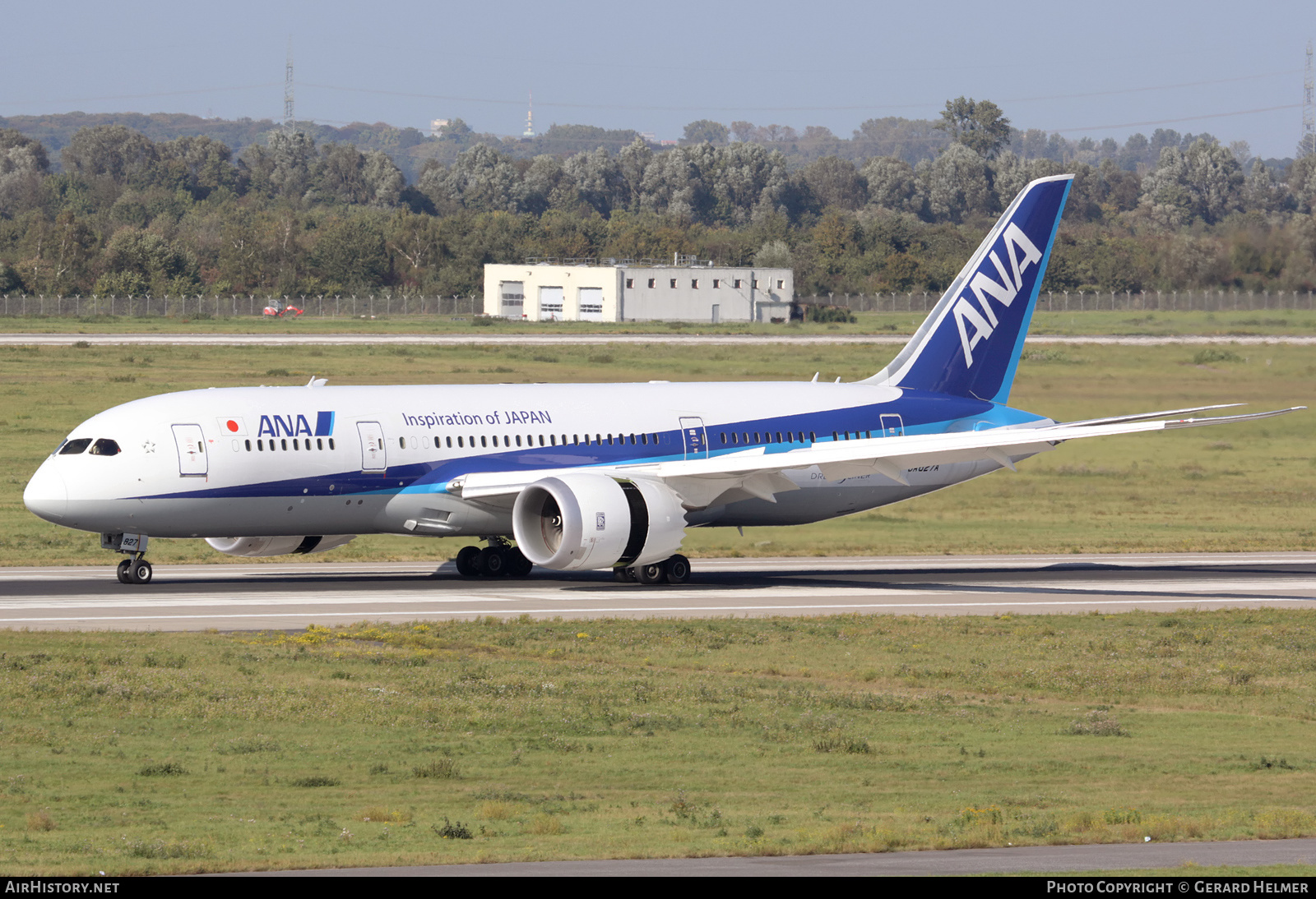 Aircraft Photo of JA827A | Boeing 787-8 Dreamliner | All Nippon Airways - ANA | AirHistory.net #218295
