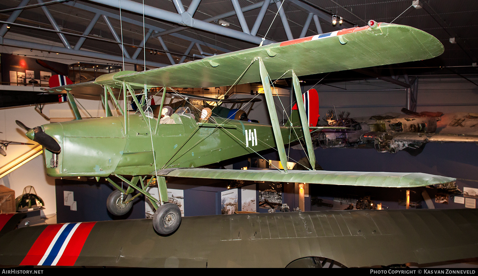 Aircraft Photo of 141 | De Havilland D.H. 82A Tiger Moth II | Norway - Air Force | AirHistory.net #218311