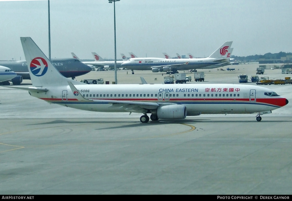 Aircraft Photo of B-5086 | Boeing 737-89P | China Eastern Airlines | AirHistory.net #218312