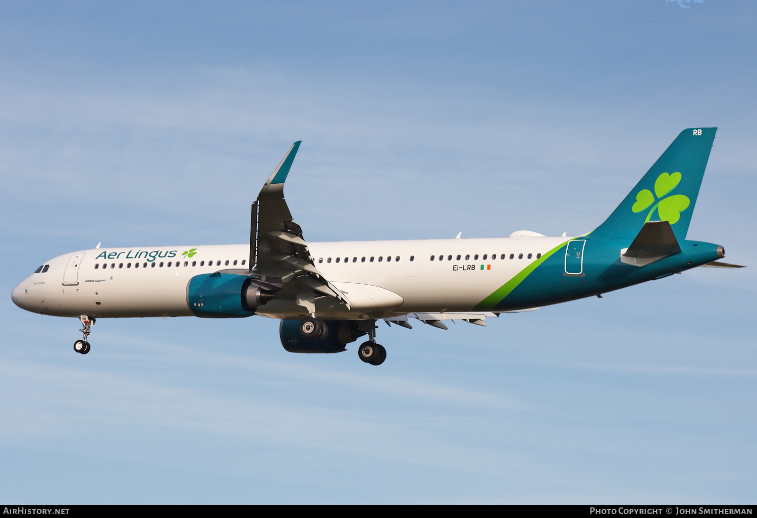 Aircraft Photo of EI-LRB | Airbus A321-253NX | Aer Lingus | AirHistory.net #218334