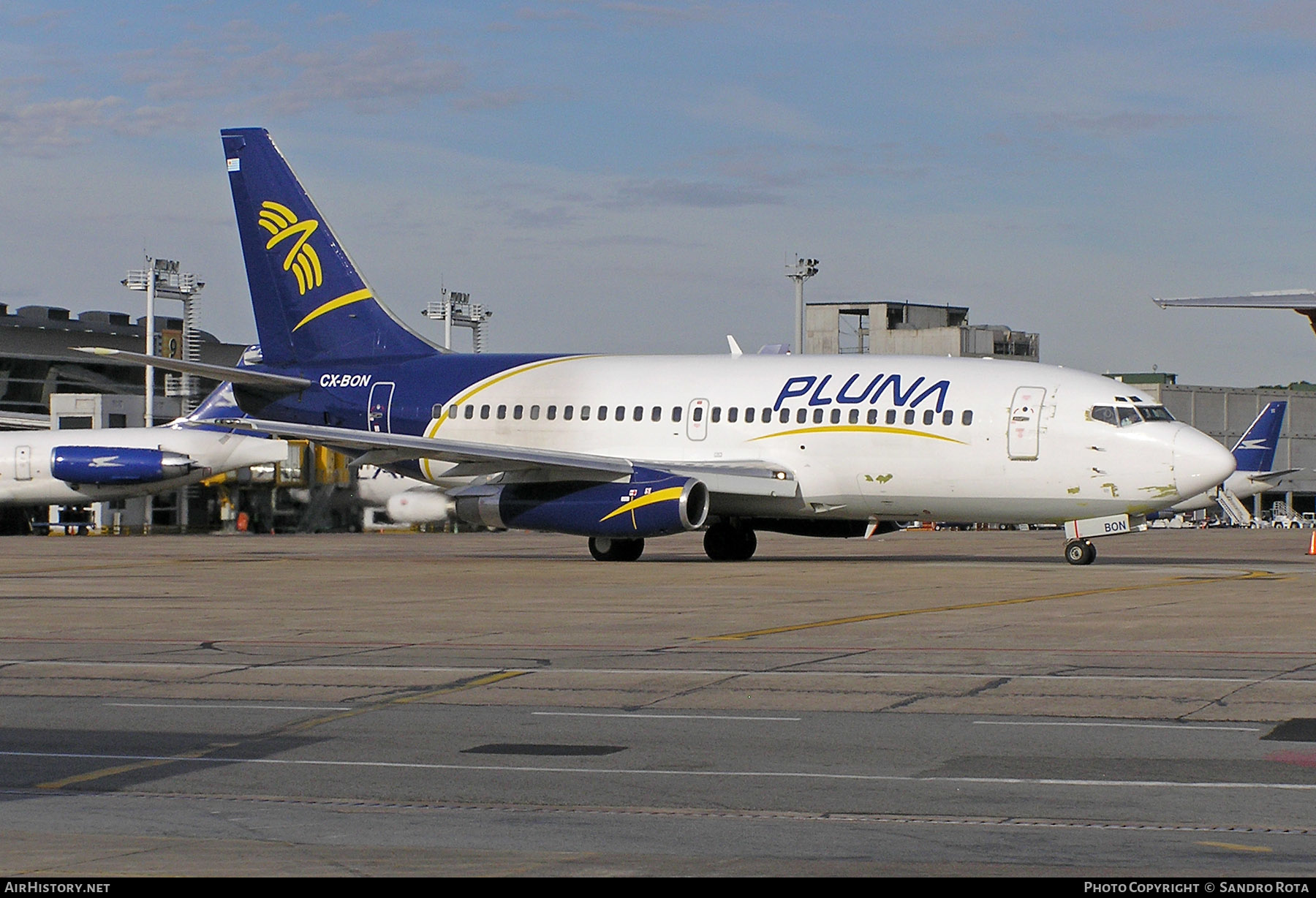 Aircraft Photo of CX-BON | Boeing 737-2A3/Adv | PLUNA Líneas Aéreas Uruguayas | AirHistory.net #218336