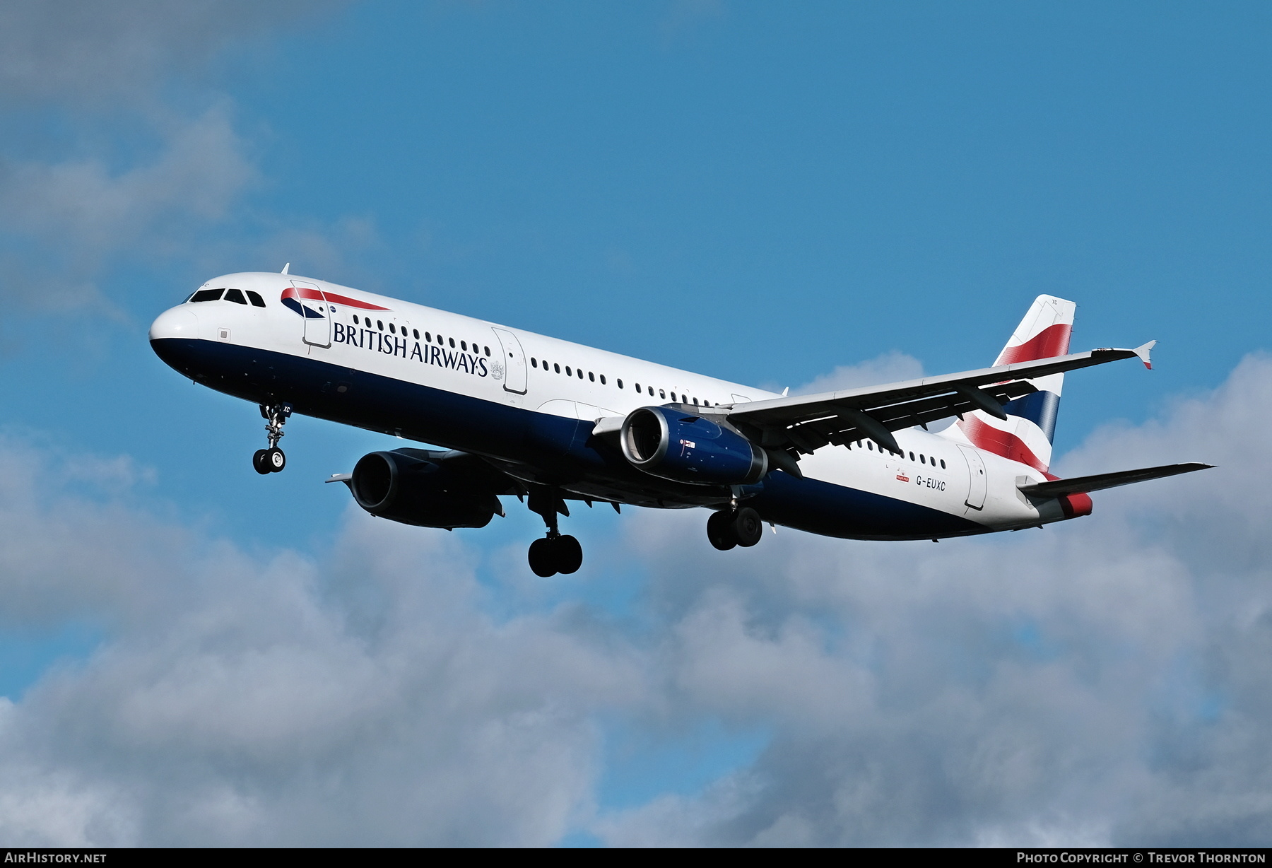 Aircraft Photo of G-EUXC | Airbus A321-231 | British Airways | AirHistory.net #218346
