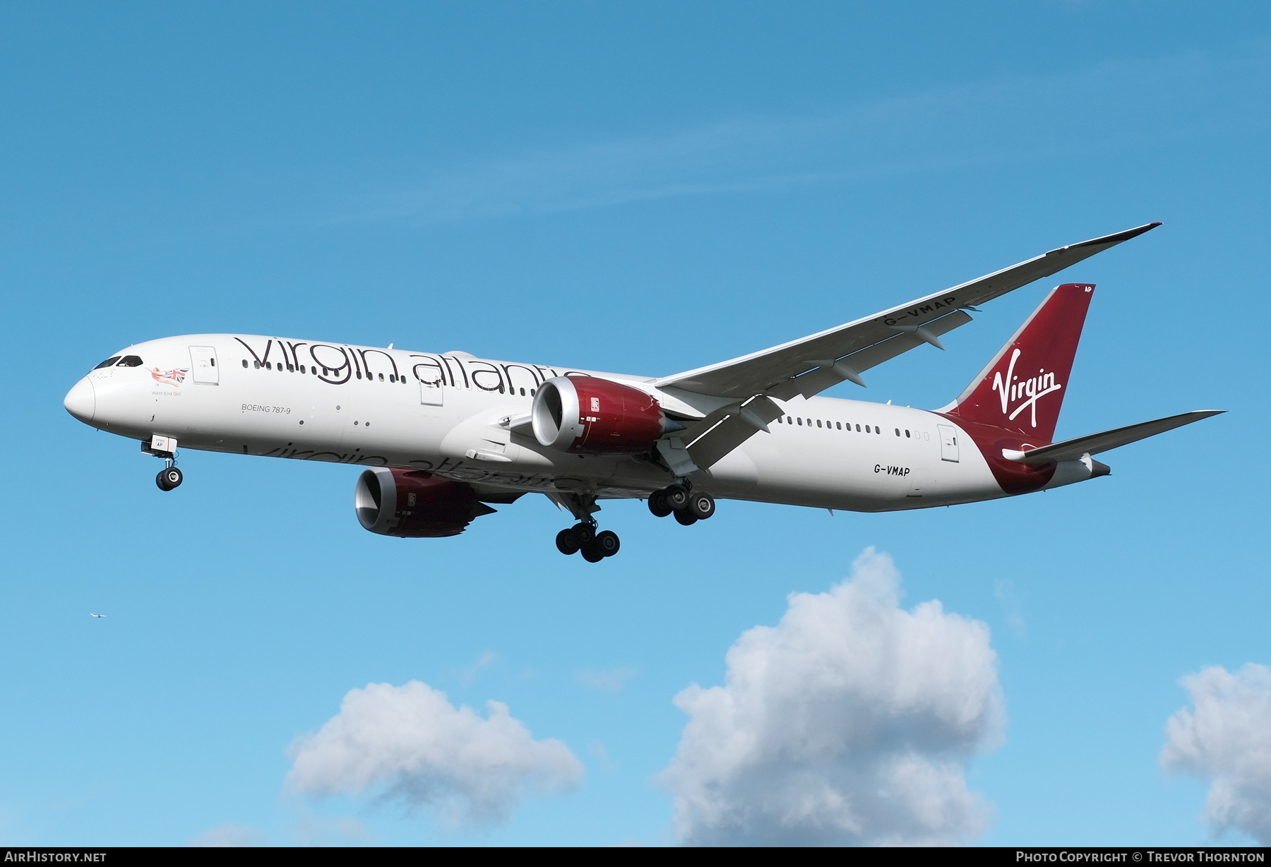 Aircraft Photo of G-VMAP | Boeing 787-9 Dreamliner | Virgin Atlantic Airways | AirHistory.net #218364