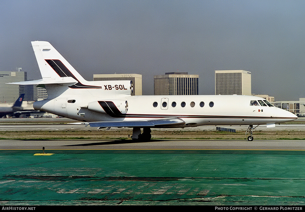 Aircraft Photo of XB-SOL | Dassault Falcon 50 | AirHistory.net #218370