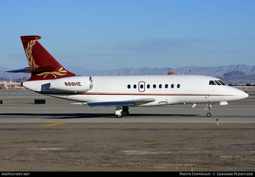 Aircraft Photo of N88HE | Dassault Falcon 2000EX | AirHistory.net #218372