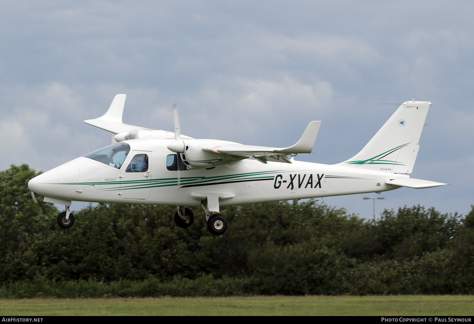 Aircraft Photo of G-XVAX | Tecnam P2006T | AirHistory.net #218375