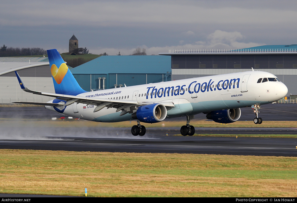 Aircraft Photo of G-TCDB | Airbus A321-211 | Thomas Cook Airlines | AirHistory.net #218377