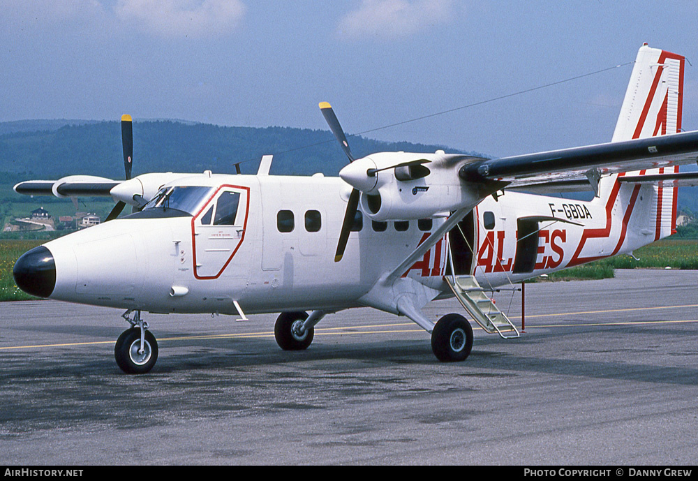 Aircraft Photo of F-GBDA | De Havilland Canada DHC-6-300 Twin Otter | Air Alpes | AirHistory.net #218382