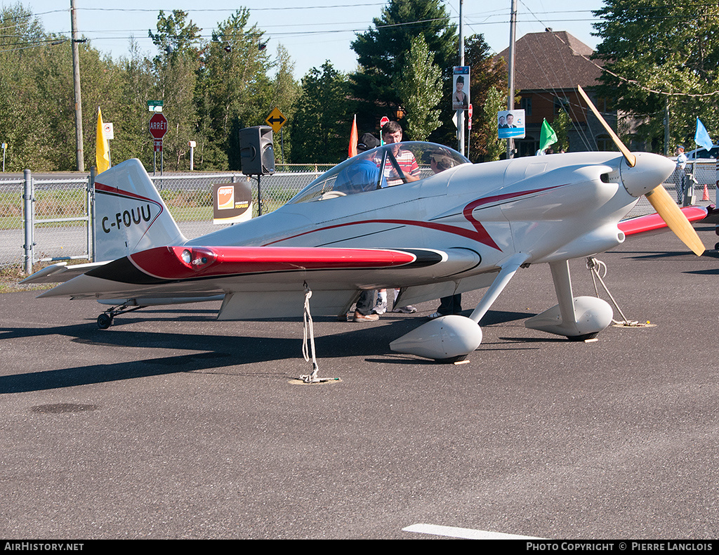 Aircraft Photo of C-FOUU | Van's RV-4 | AirHistory.net #218389