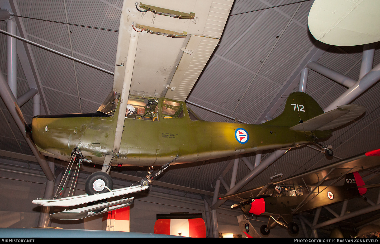 Aircraft Photo of 712 | Cessna O-1A Bird Dog | Norway - Air Force | AirHistory.net #218403