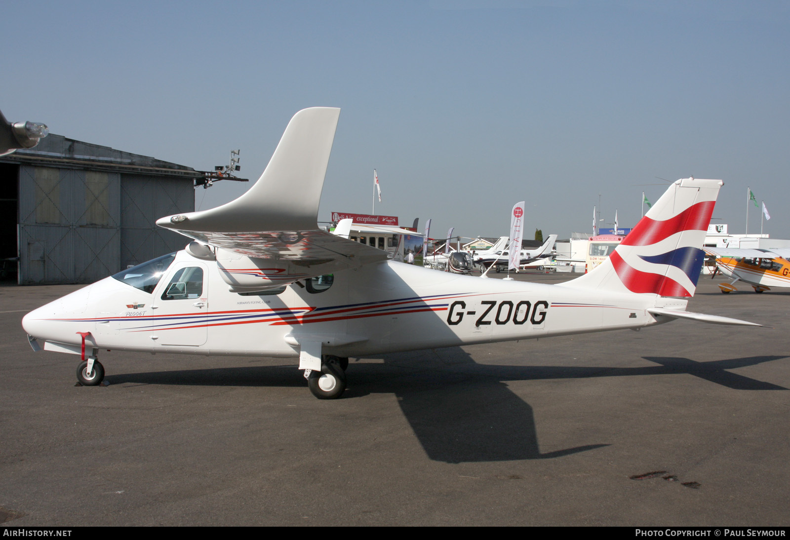 Aircraft Photo of G-ZOOG | Tecnam P-2006T | Airways Flying Club | AirHistory.net #218426
