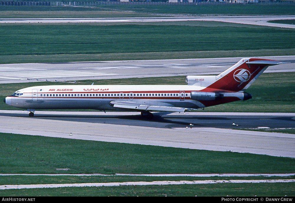 Aircraft Photo of 7T-VEB | Boeing 727-2D6 | Air Algérie | AirHistory.net #218436