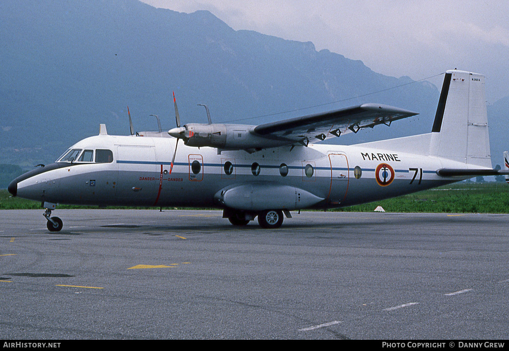 Aircraft Photo of 71 | Aerospatiale N-262A | France - Navy | AirHistory.net #218461