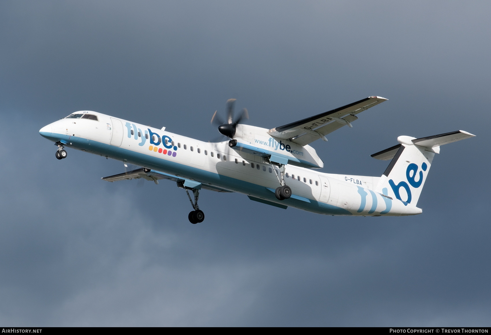 Aircraft Photo of G-FLBA | Bombardier DHC-8-402 Dash 8 | Flybe | AirHistory.net #218469